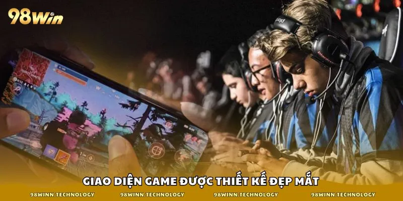 Giao diện game được thiết kế đẹp mắt