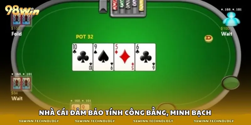 Nhà cái đảm bảo tính công bằng, minh bạch